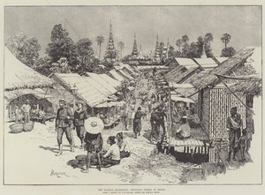 Burmah-ekspedisjonen, Principal Street i Bhamo